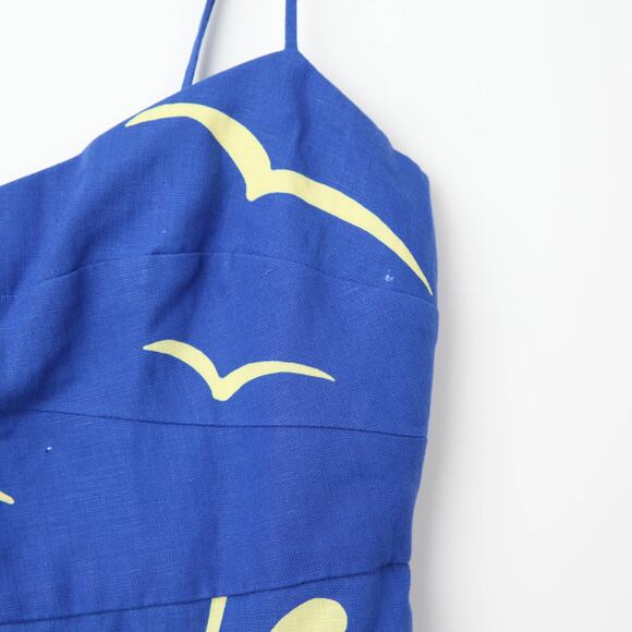 Cala de la Cruz Lucca Dress in Malibu Azul Size M - Picture 8 of 9